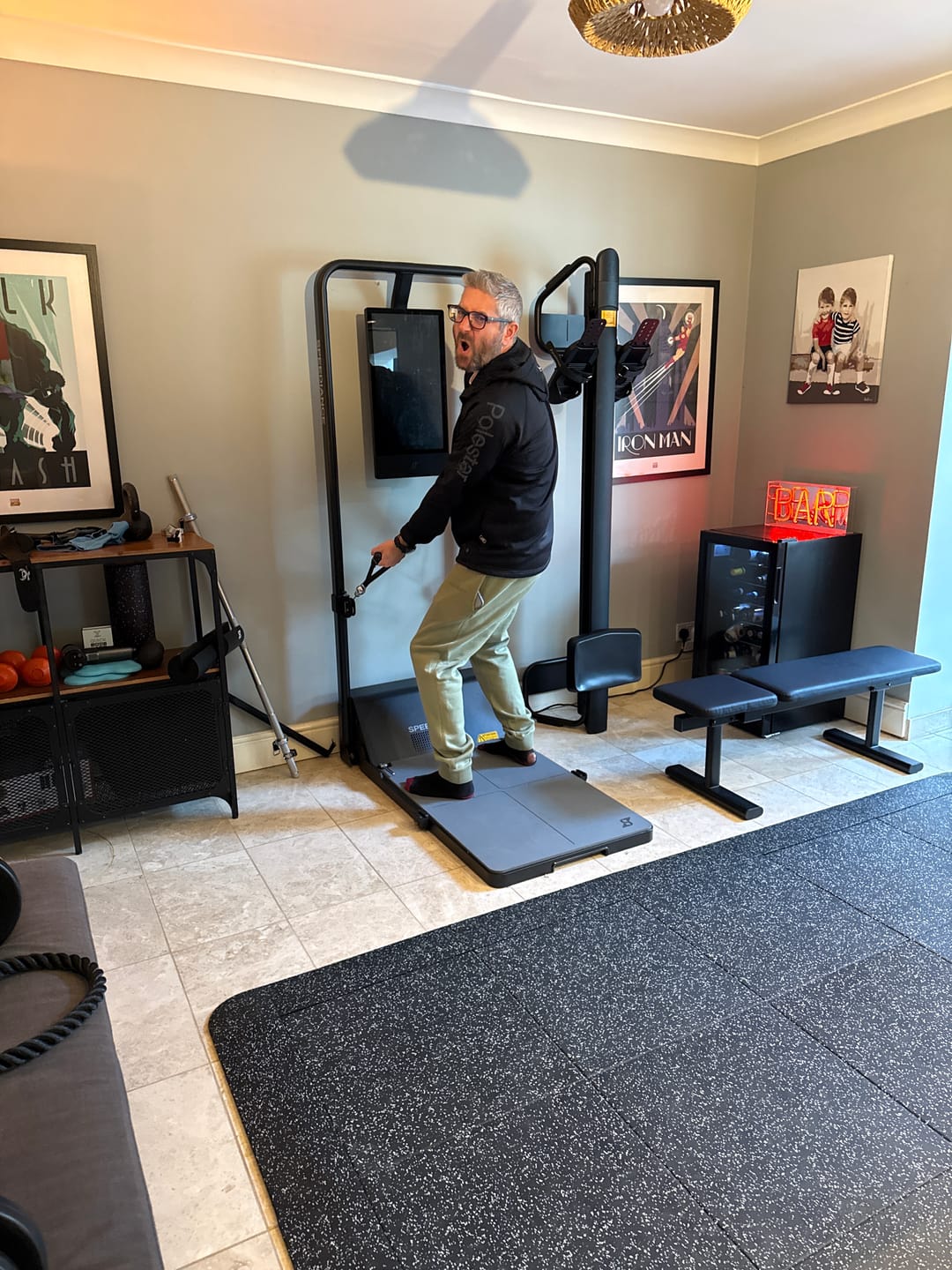 Customer photo review of Speediance Gym Monster 2