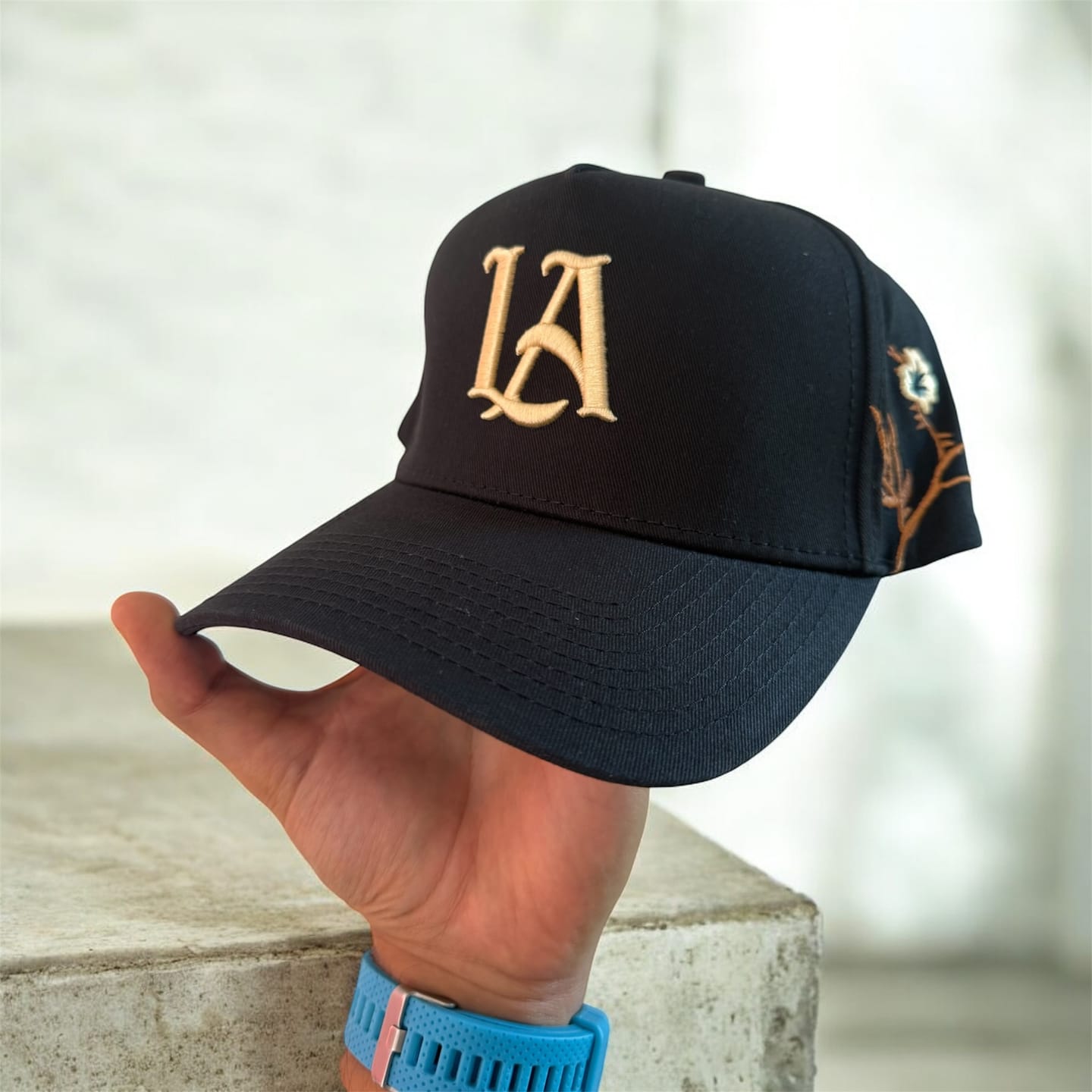 Customer photo review of 918 LA Branch Hats