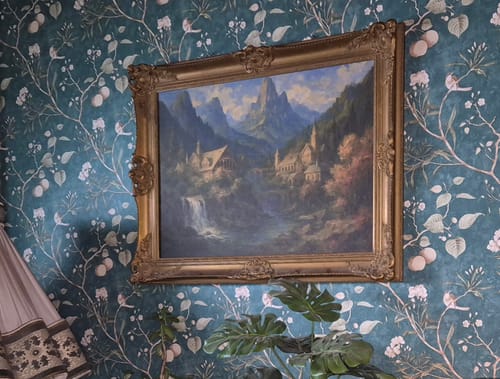 Customer photo review of Foto-Leinwand ohne Rahmen