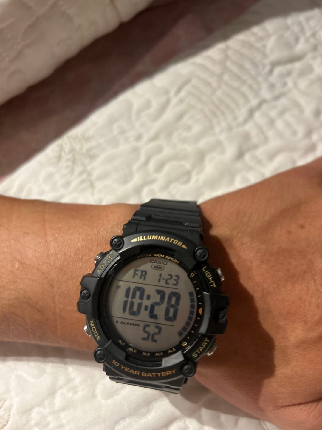 Customer photo review of Reloj Casio Vintage AE-1500WHX-1AVDF Negro