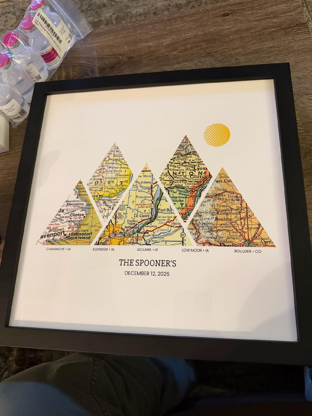 Customer photo review of Milestones Map [Digital Only]