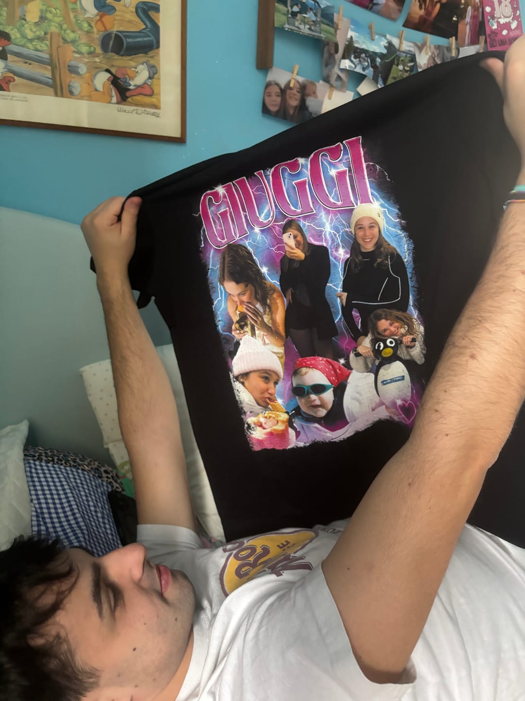 Customer photo review of BOOTLEG T-SHIRT GIORGIA TEMPLATE