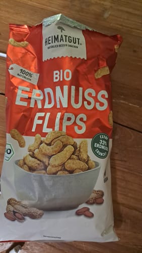 Customer photo review of Bio Erdnussflips