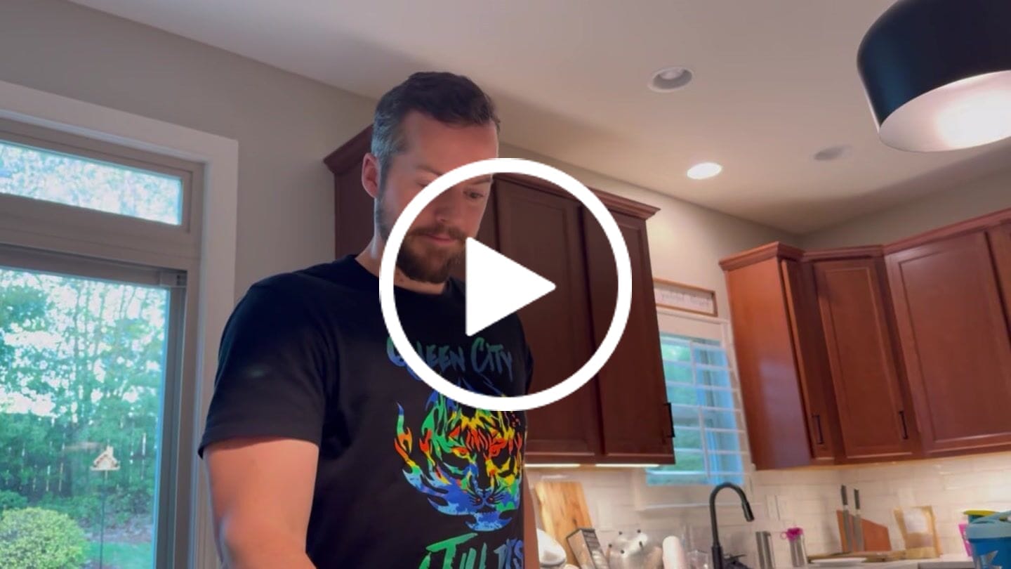 Customer video review of 22lb Gold HEAVY* Mug | Stainless Steel Weighted Mug in Gold Color