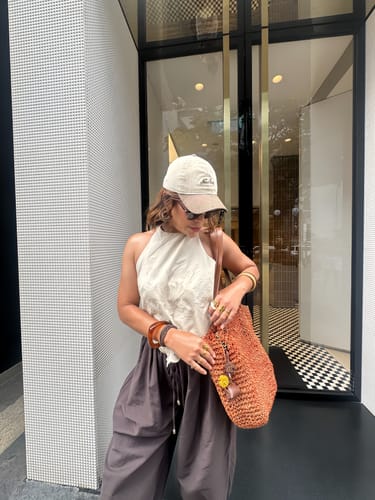 Customer photo review of 9TWENTY New Era Premium Cord Stone Walnut Adjustable