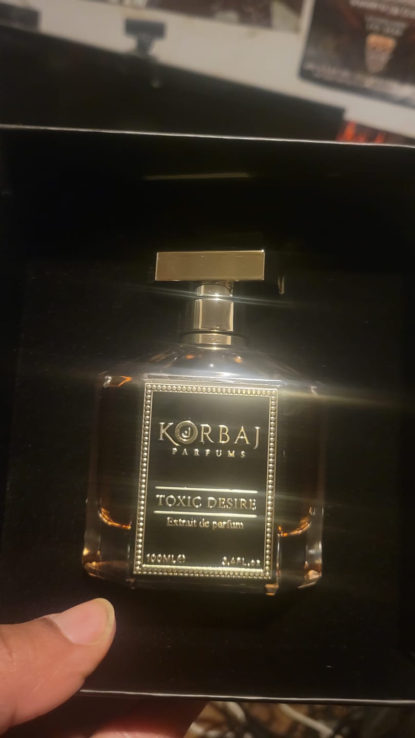 Customer photo review of TOXIC DESIRE 100ml + Free Discovery Perfume Set 20ml
