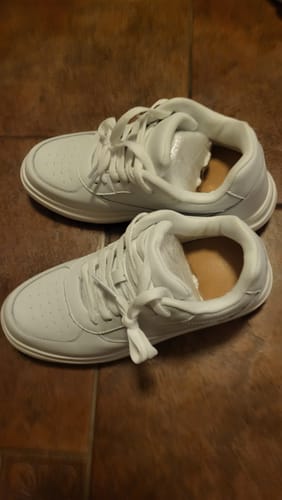 Customer photo review of ELEVATESHOES WHITE CLASSY