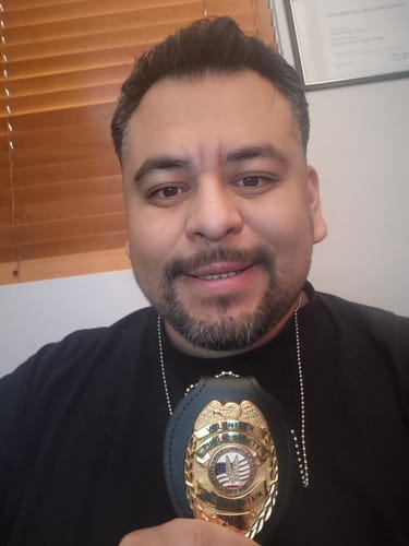 Customer photo review of Customizable Badge BA06