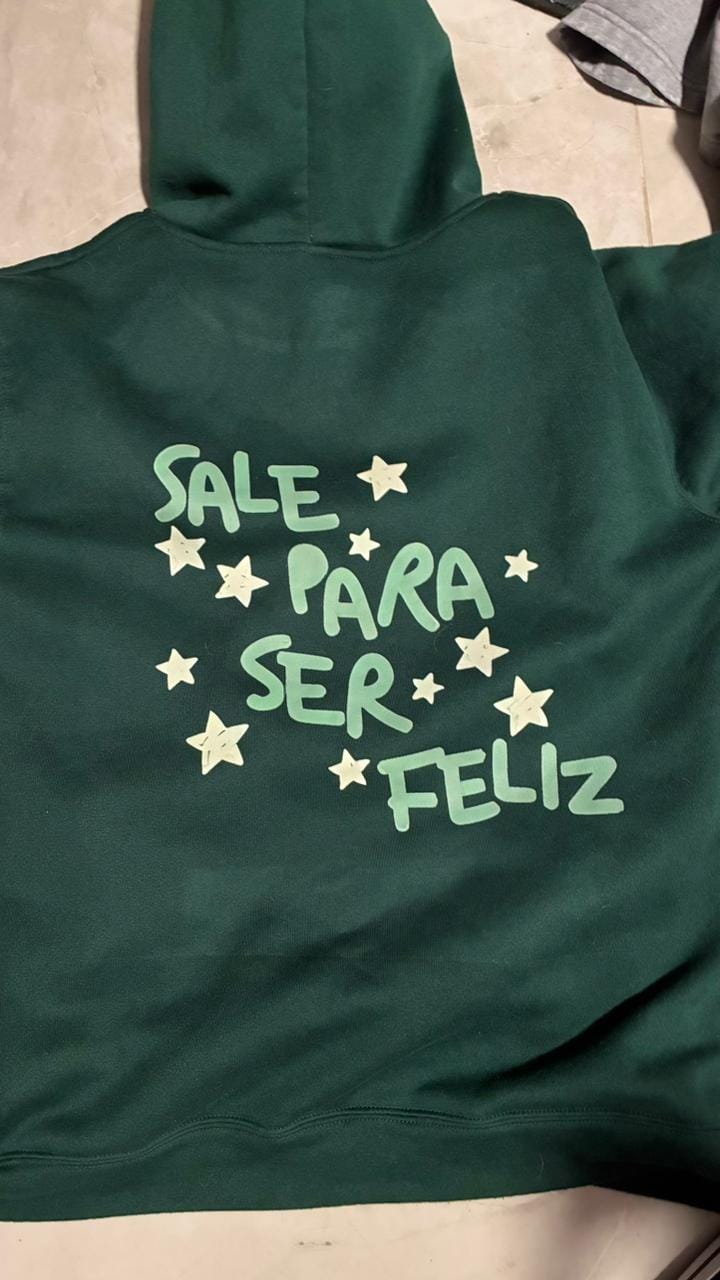 Customer photo review of Hoodie Ivan Cornejo Sale Para Ser Feliz