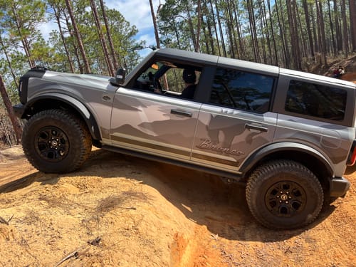 Customer photo review of Bronco 4D Removable Trail Armor