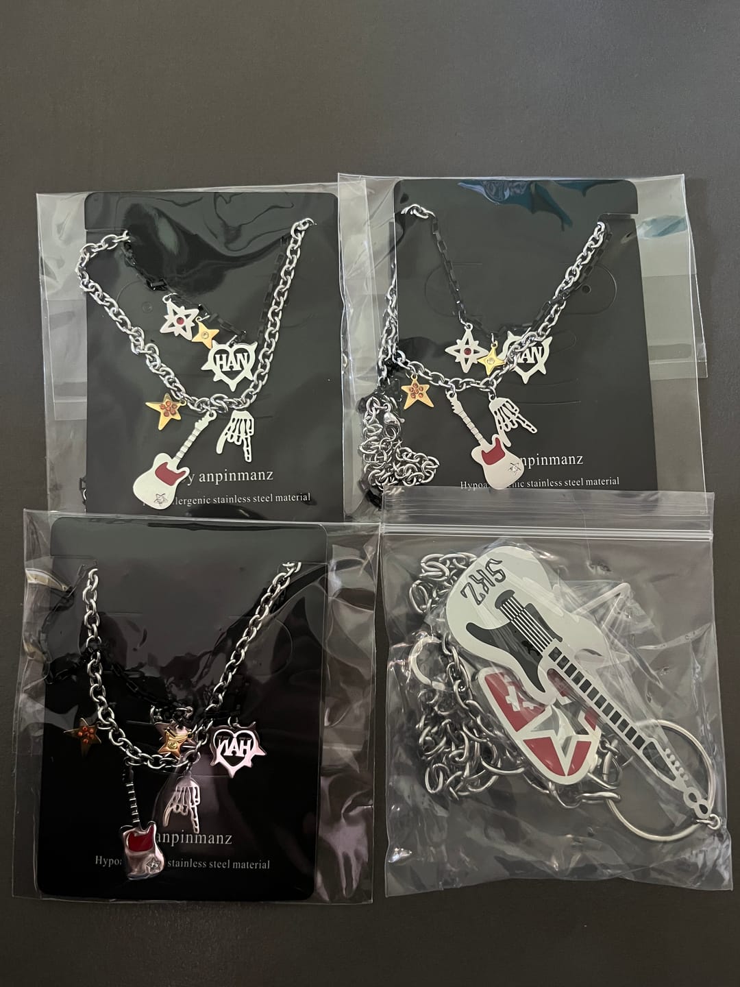 Customer photo review of Han Rockstar layered necklace