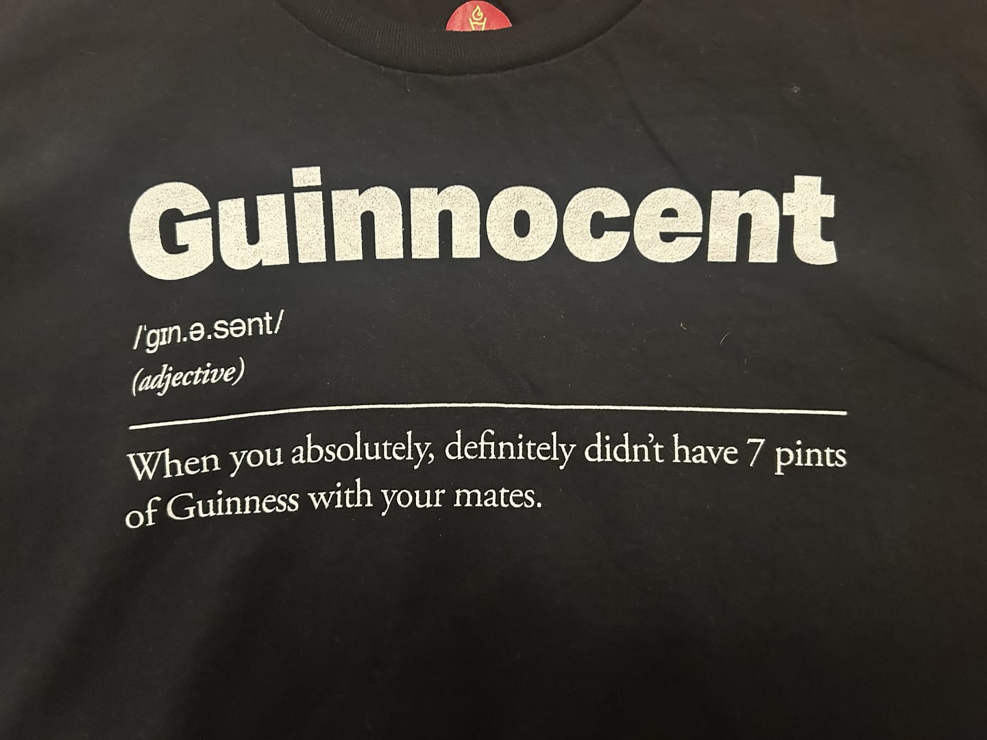 Customer photo review of Guinnocent
