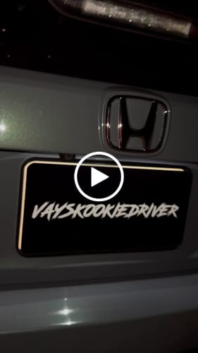 Customer video review of Create Your Own Custom Magnetic License Plate Cover