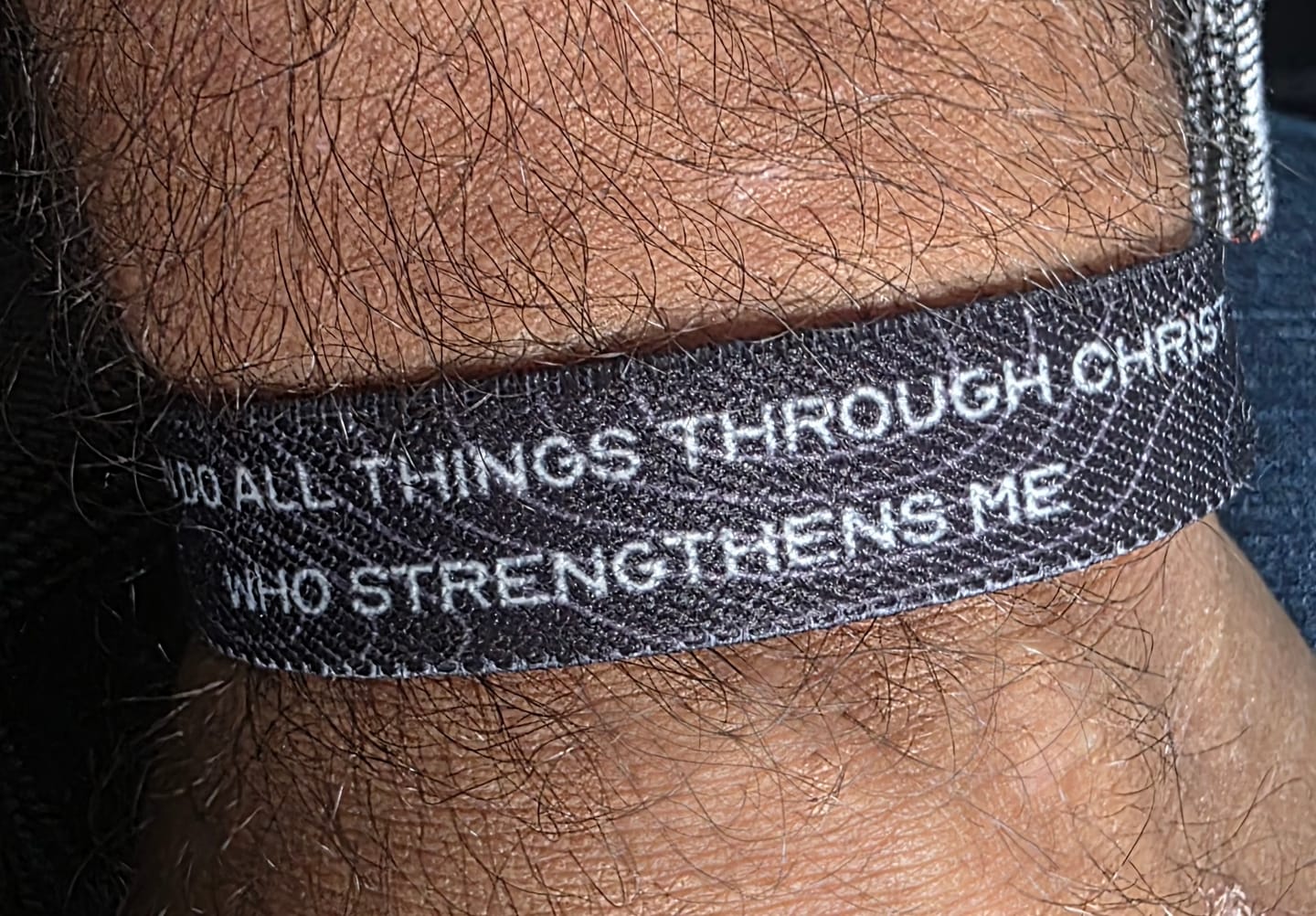 Customer photo review of Daily Bible Verse Wristband