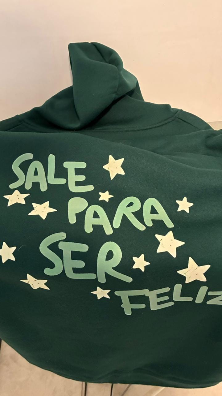 Customer photo review of Hoodie Ivan Cornejo Sale Para Ser Feliz