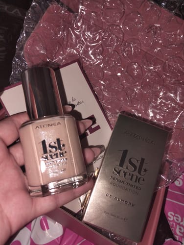 Customer photo review of TINTA DE MAQUILLAJE | SERUM TINTED