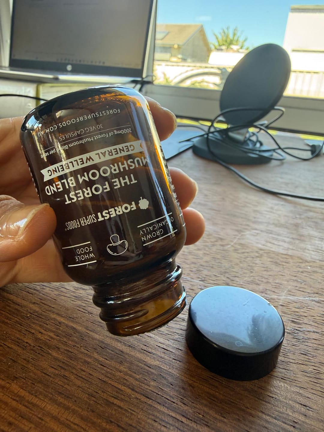 Customer photo review of Mini Mushroom Blend Capsules