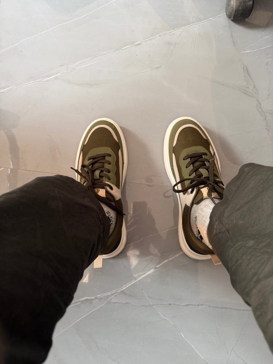 Customer photo review of Bacca Bucci VIBE-STEP Men's Low-Top Sneakers