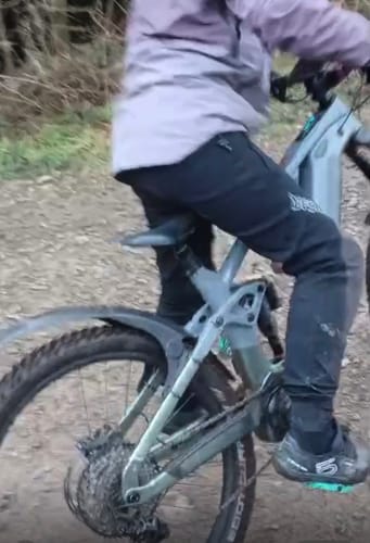 Customer photo review of Coffindodger AC | Park Pant | Eclipse Black