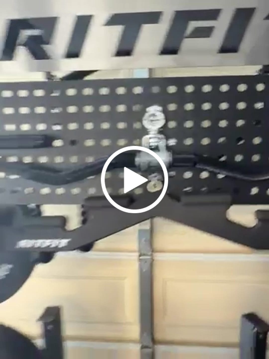 Customer video review of RitFit Aluminum Alloy Handle Set Long W-Shaped and Short Straight Bar for Cable Machine