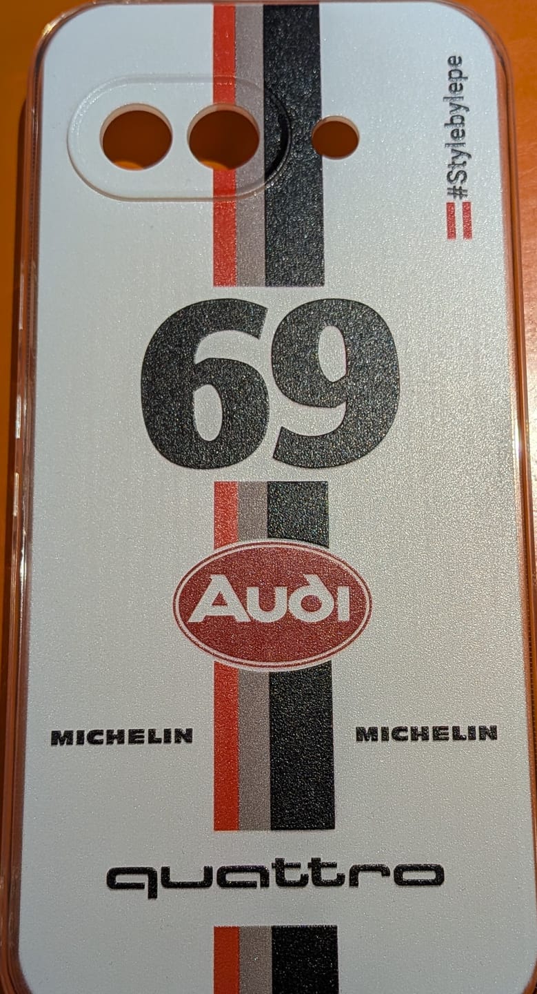 Customer photo review of Audi Quattro S1 E2 Pikes Peak Livery - Individuelle Handyhülle für Google