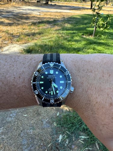 Customer photo review of Seiko Prospex "Marinemaster" 1968 Heritage Diver's Men's 42.60mm Automatic Watch SLA079J