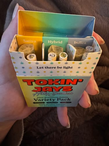 Customer photo review of Tokin' Jays Variety Pack