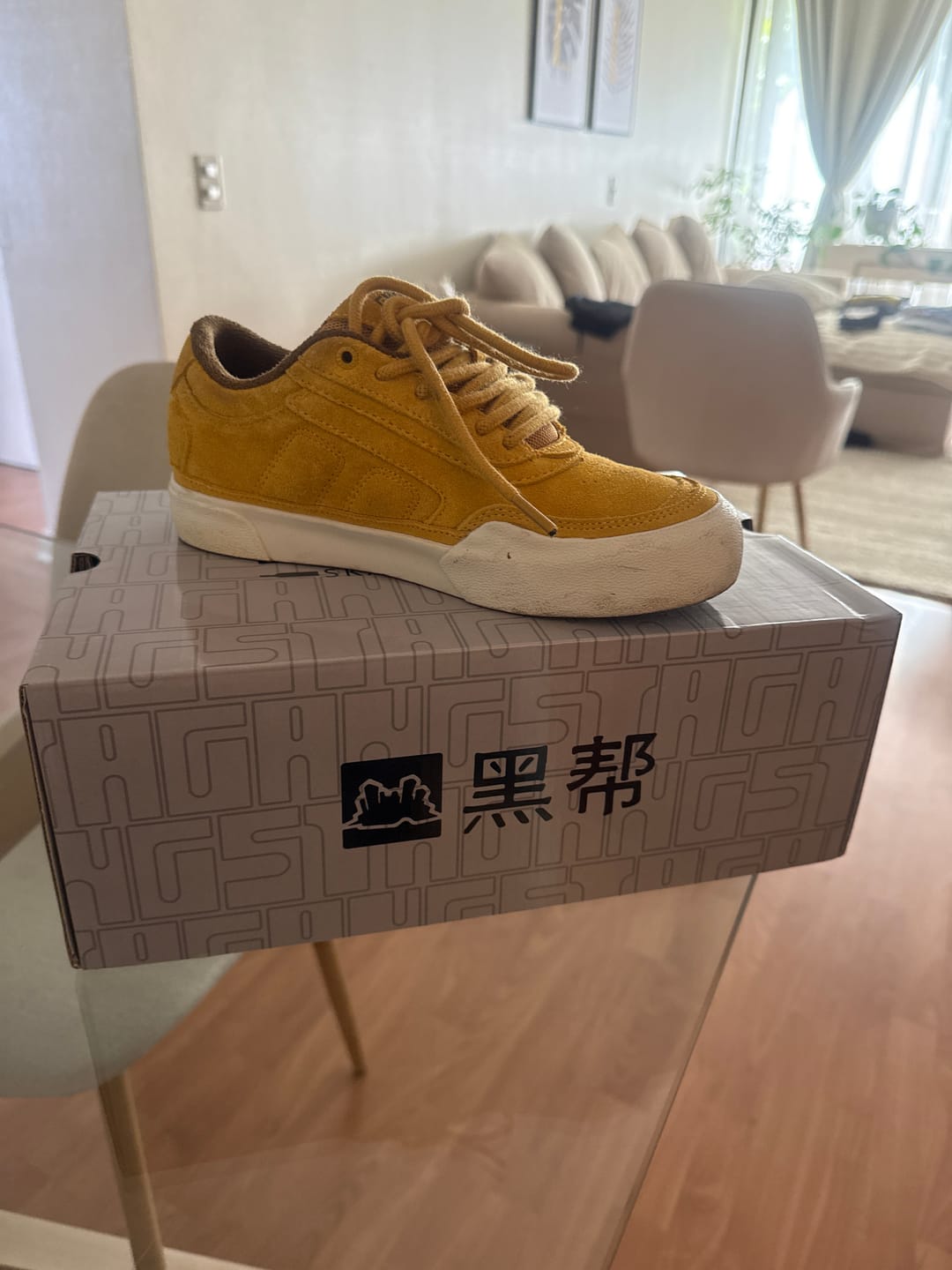 Customer photo review of Zapatillas Gangsta Sailor Unisex Cafe