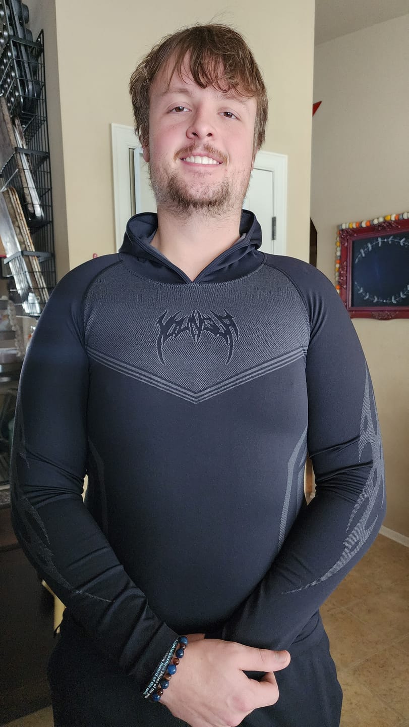 Customer photo review of 8062 - Warrior Compression Hoodies