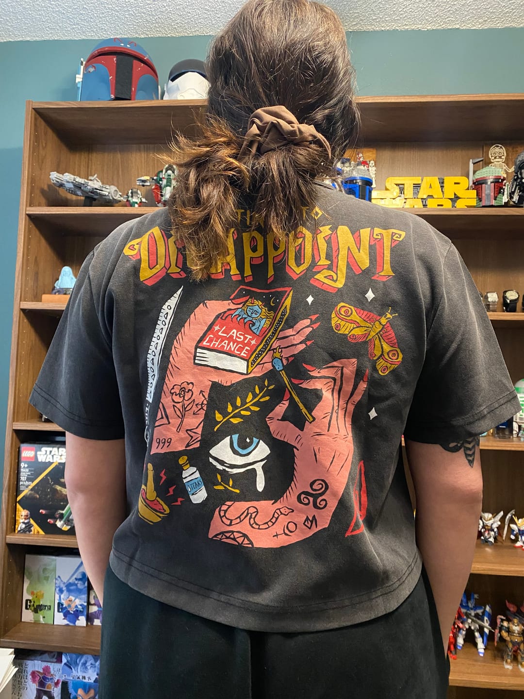 Customer photo review of Destined to Disappoint T-Shirt