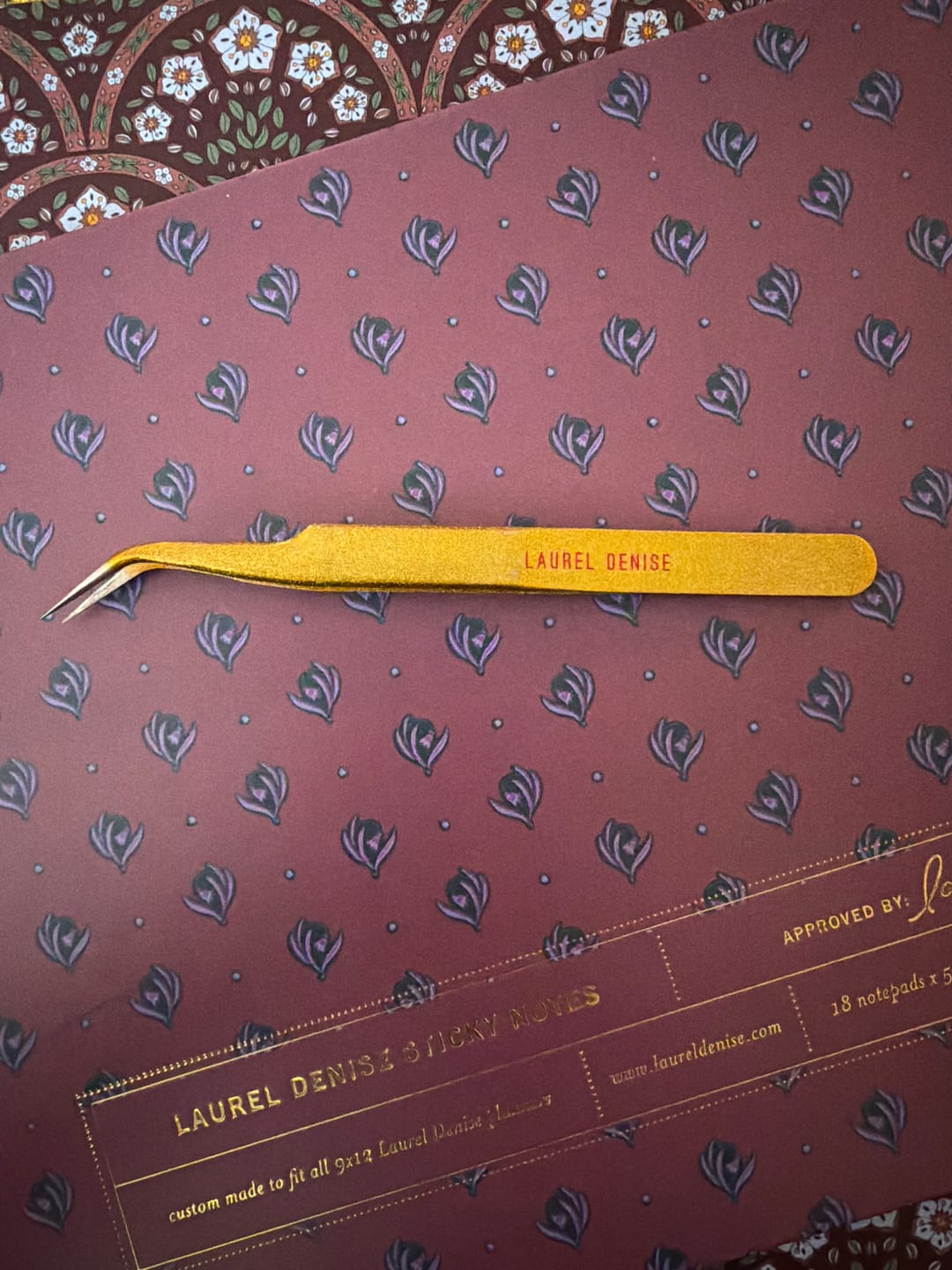 Customer photo review of Sticker Tweezers