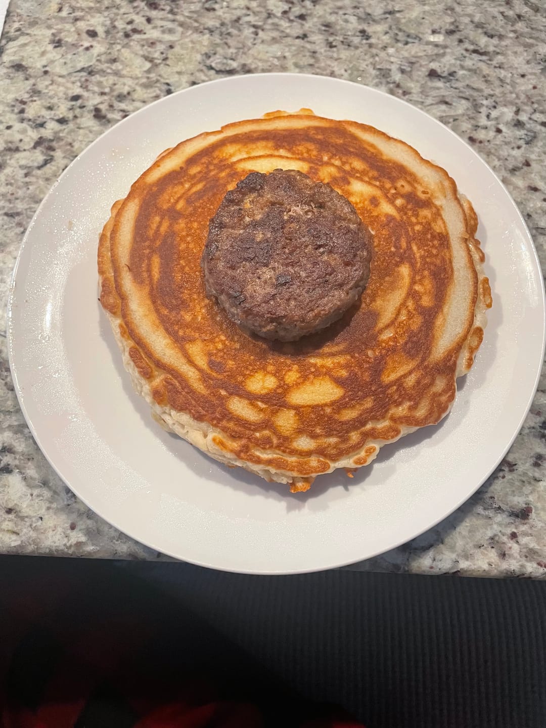Customer photo review of Cousin T's Gourmet King Trump Pancake & Waffle Mix