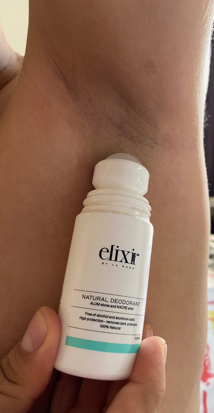 Customer photo review of Desodorante Natural Unisex