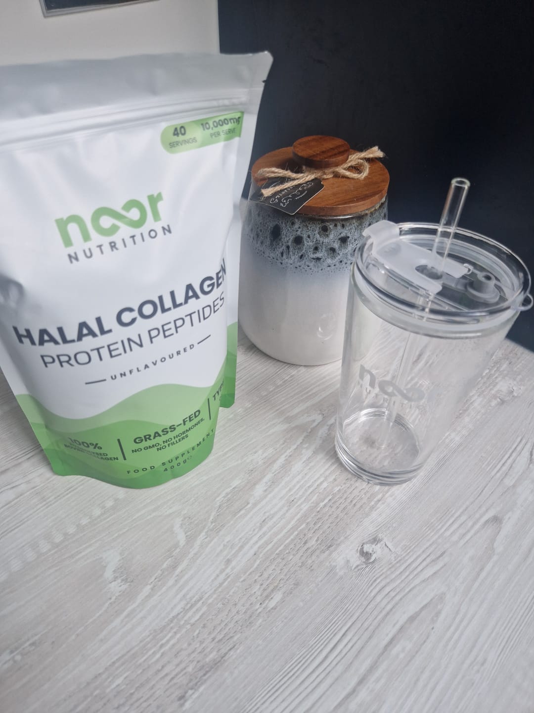 Customer photo review of Halal Collagen Powder
