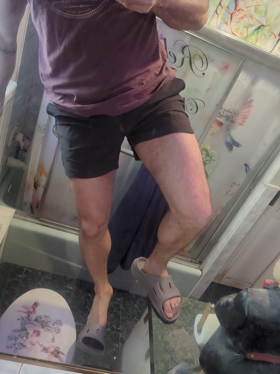 Customer photo review of Core Hybrid Shorts 5" Inseam