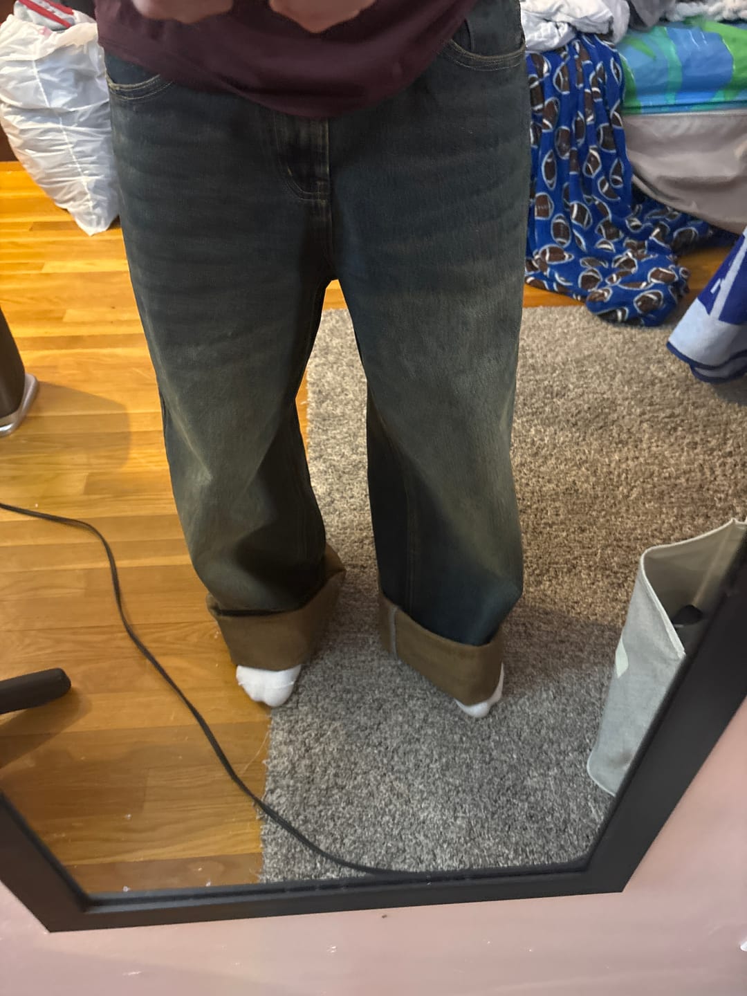 Customer photo review of Saturn Wash Denim