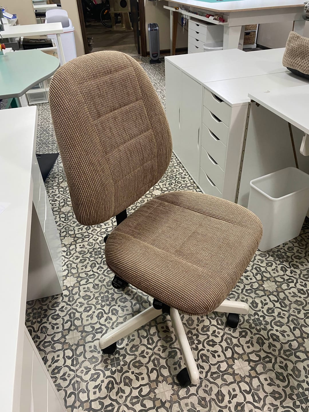Customer photo review of Koala SewComfort Sewing Chair Cushion Replacement Kit