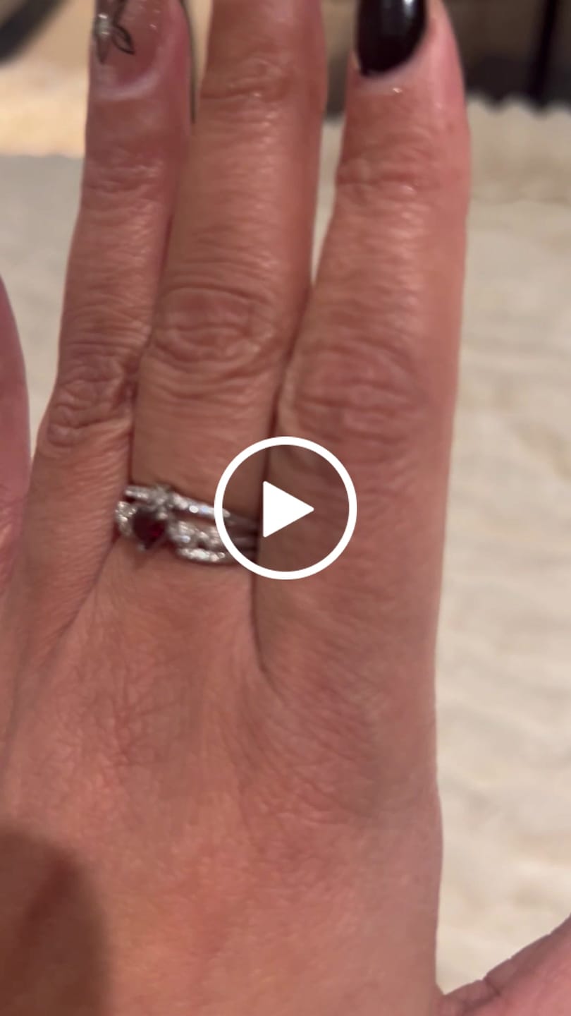 Customer video review of Sacred Heart Bloom Ring