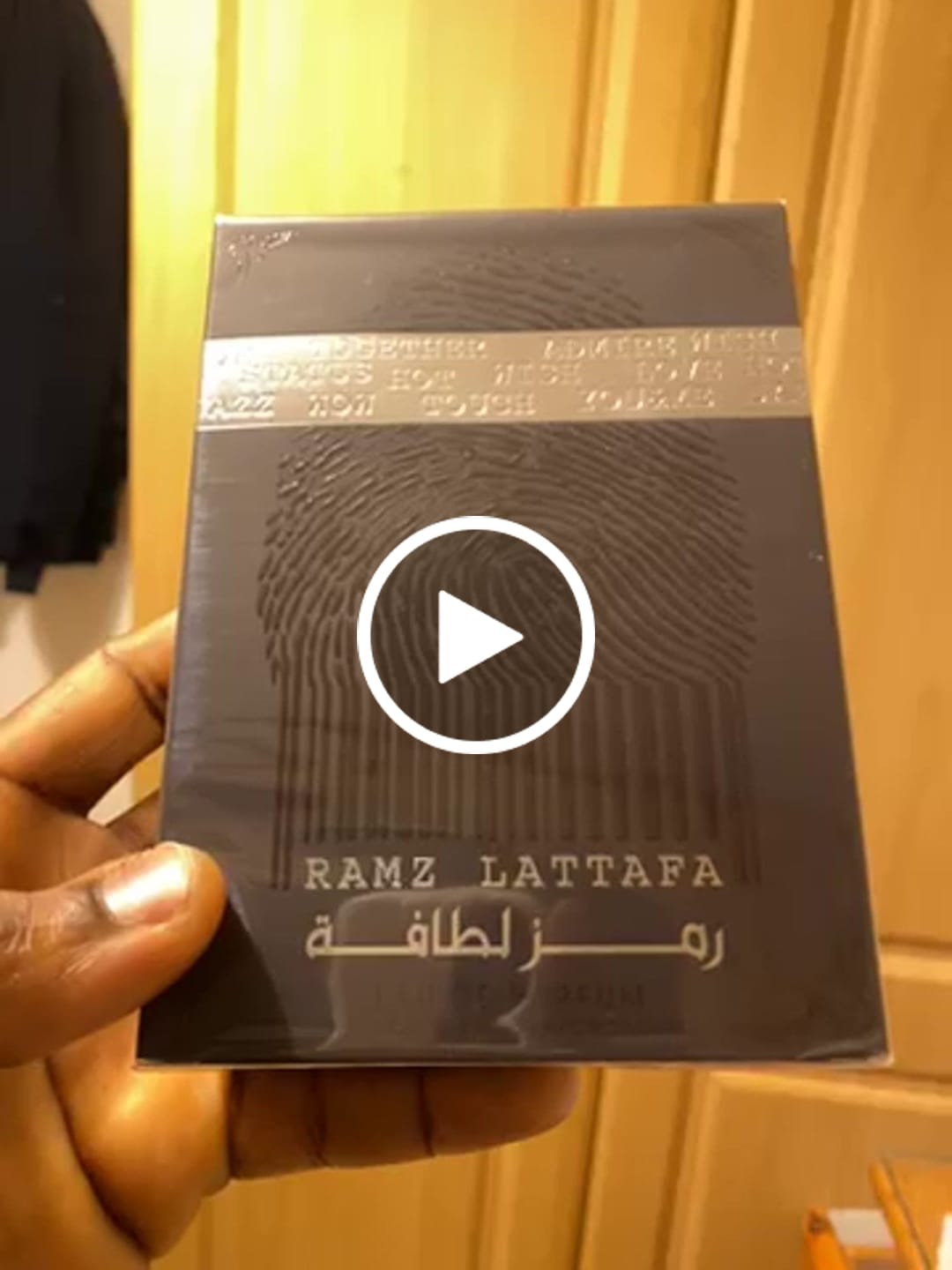 Customer video review of RAMZ SILVER 100ML - LATTAFA