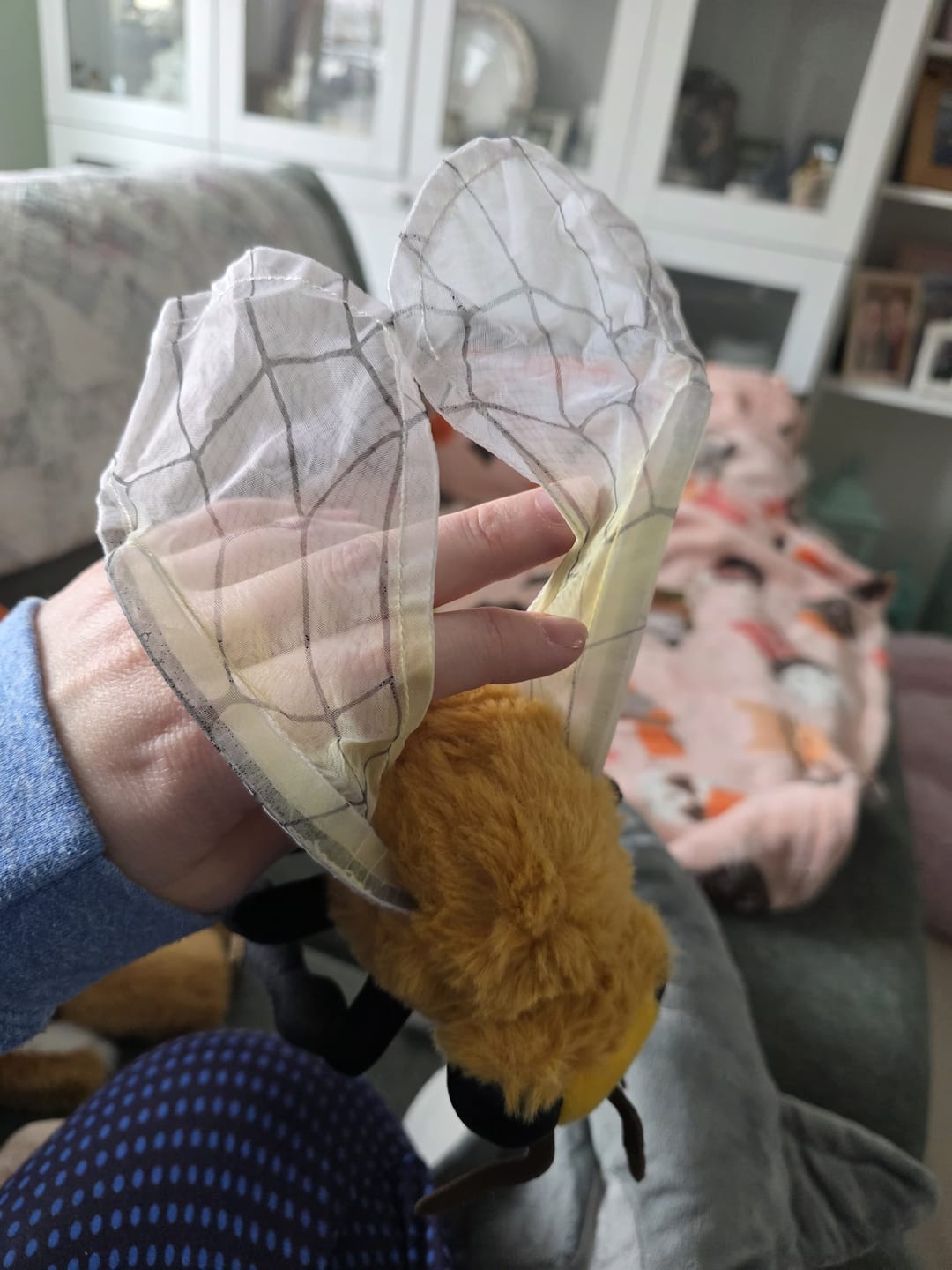 Customer photo review of Bee Soft Stuffed Plush Toy