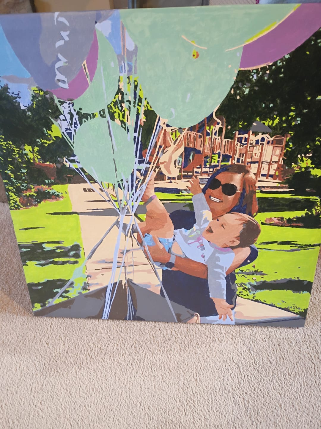 Customer photo review of Paint with Number® Custom Kit