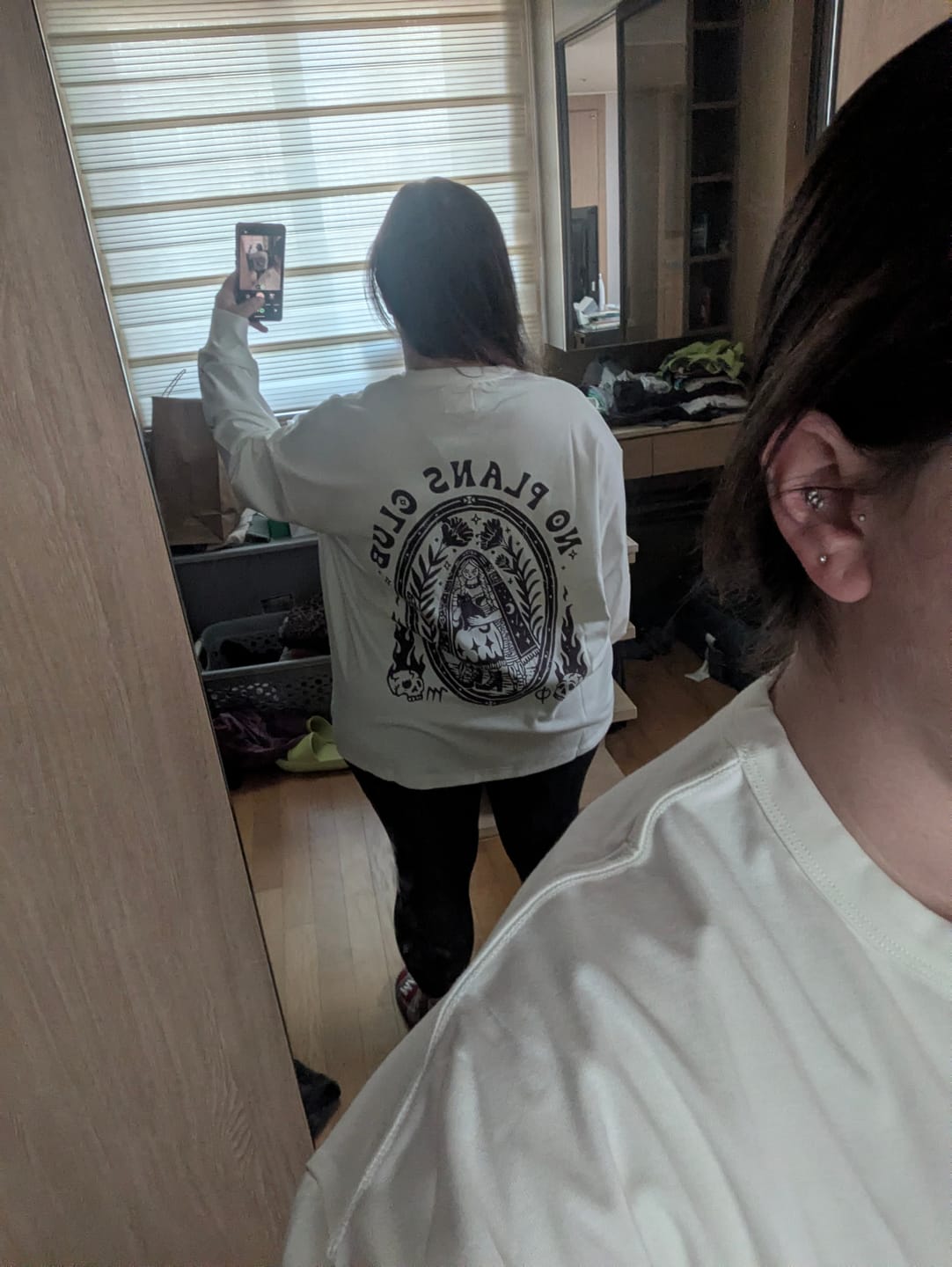 Customer photo review of No Plans Club Long Sleeve