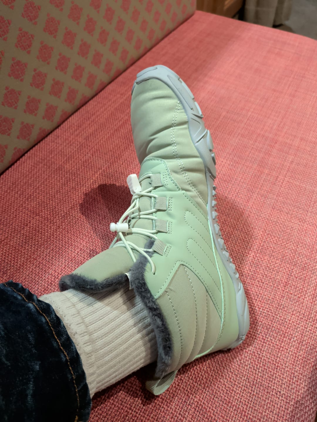 Customer photo review of Hypersole ArcticStep - Wasserdichte Grip Barfußschuhe für den Winter