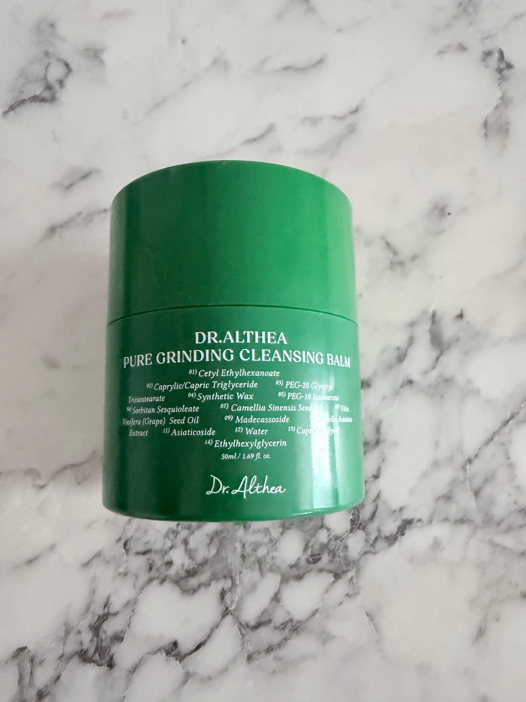 Customer photo review of Maigs hidrofīlais balzams ādas attīrīšanai Dr. Althea Pure Grinding Cleansing Balm