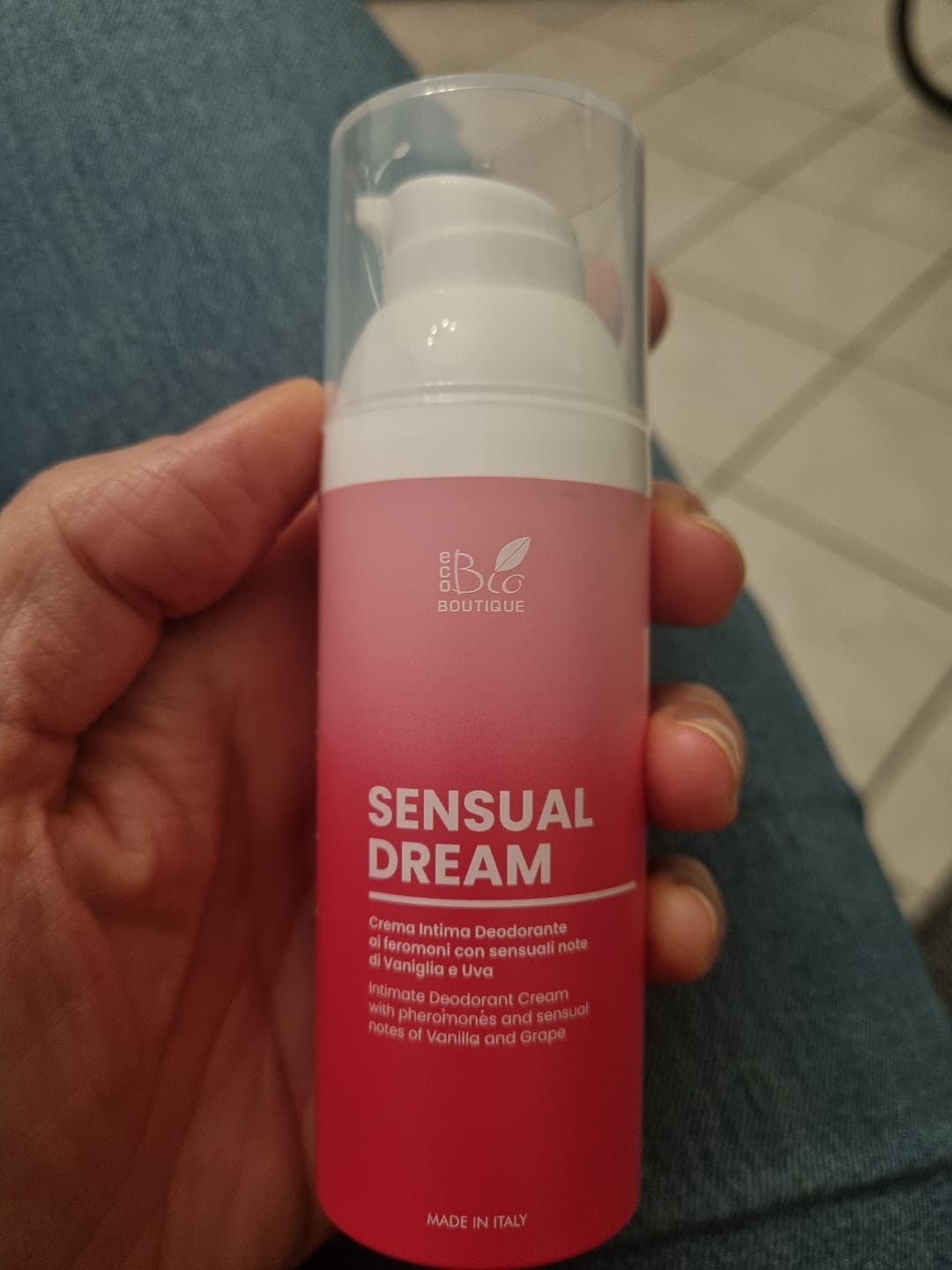 Customer photo review of Sensual Dream - Crema Intima