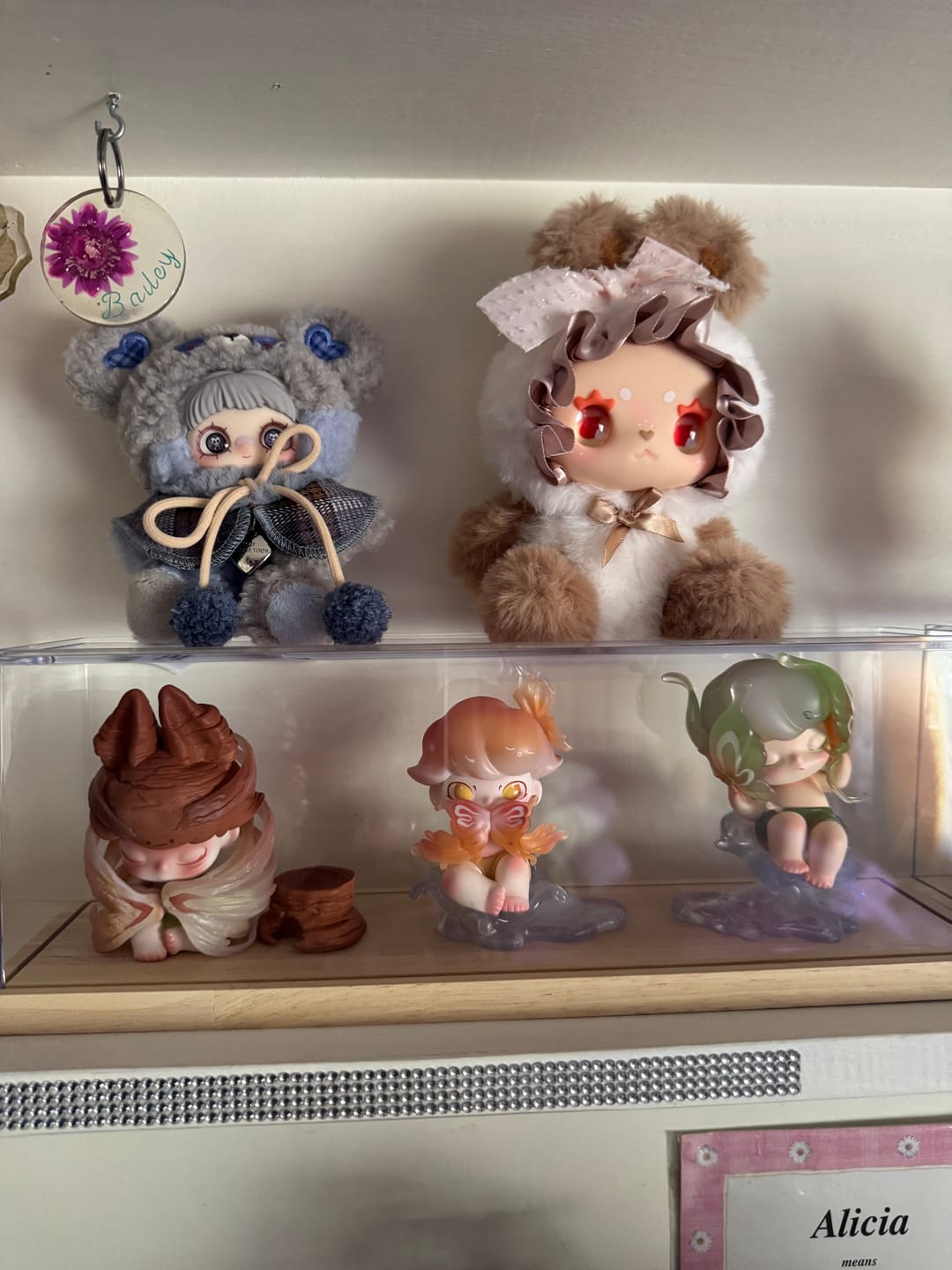 Customer photo review of MayMei Tiny Bear Cookie Series Plush Blind Box
