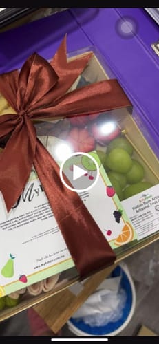 Customer video review of Cyberjaya Charcuterie Cheese Fruit Grazing Platter