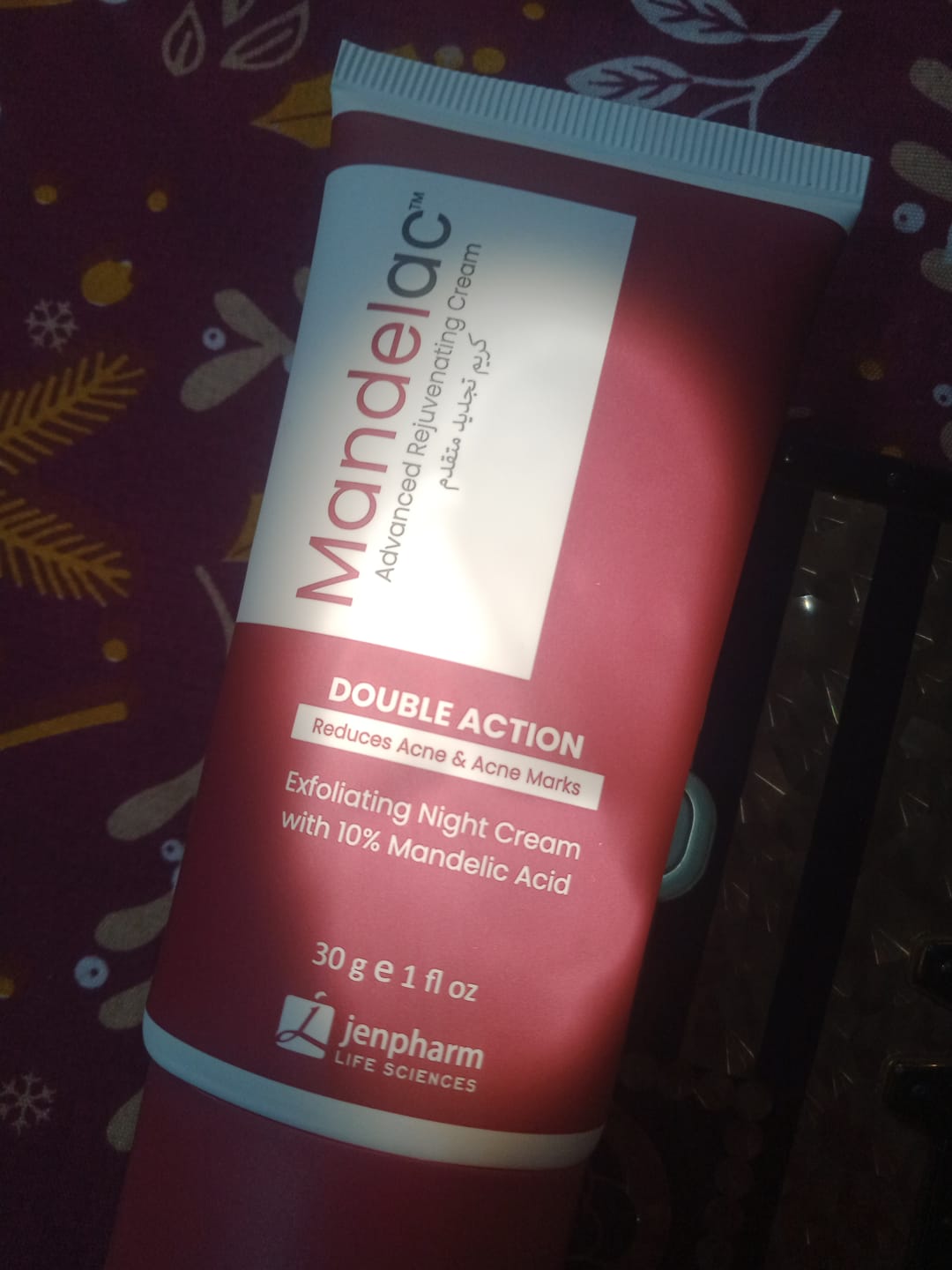 Customer photo review of MandelAC Cream