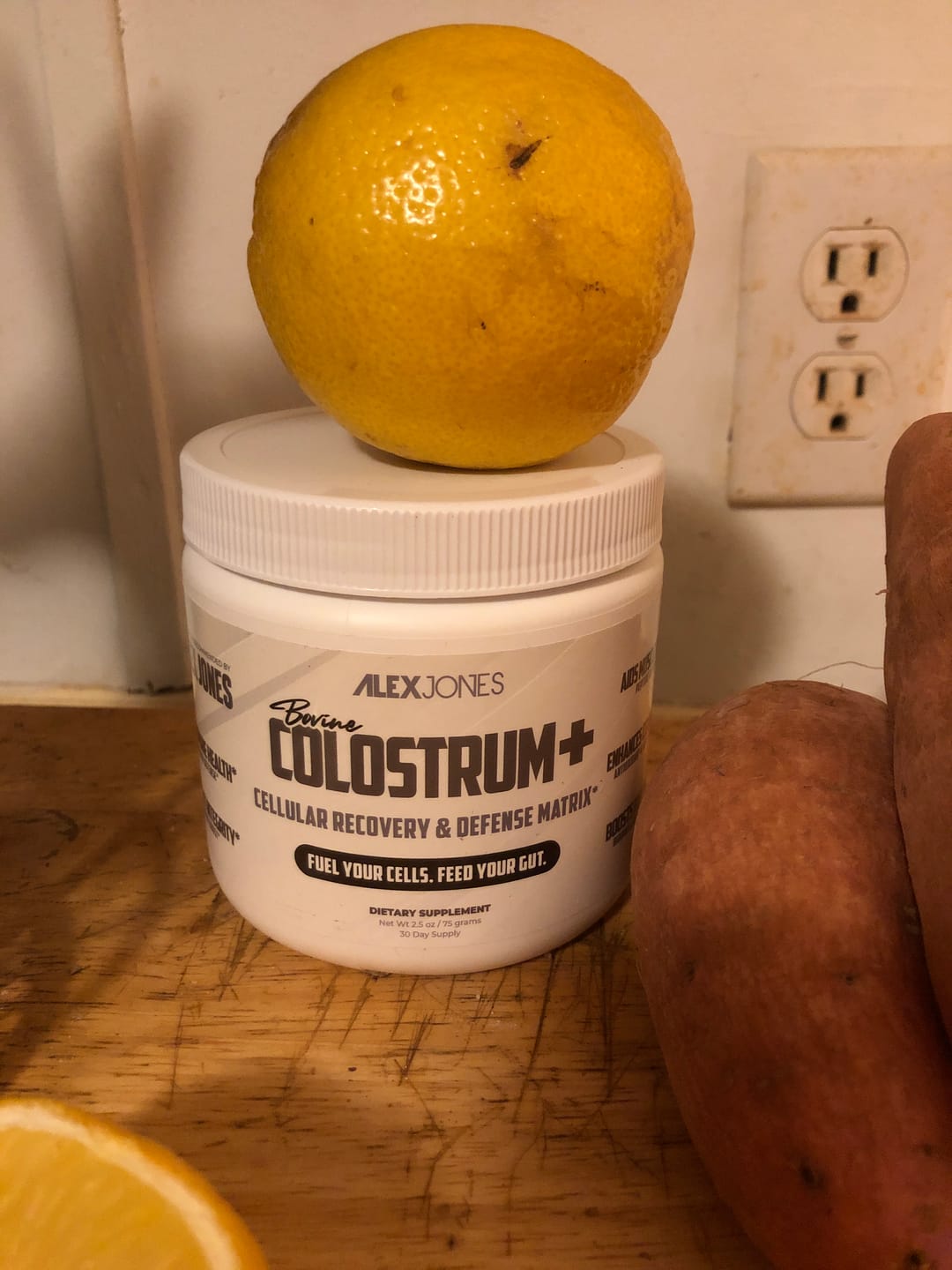 Customer photo review of Bovine Colostrum+ - Cellular Recovery & Defense Matrix