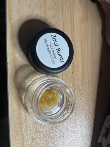 Customer photo review of Zour Runtz | THCA Badder